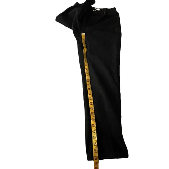 Liz Claiborne 90s Womens Black High Rise Straight Leg Jeans Size 6p - Picture 3 of 7